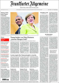 AMLO y Trump en primeras planas del viernes - portadas-26-may-alemania