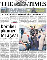 AMLO y Trump en primeras planas del viernes - portadas-26-may-times