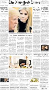 Dámaso López acapara las primeras planas del miércoles - portadas-3-mayo-nyt