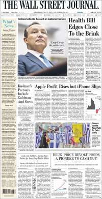 Dámaso López acapara las primeras planas del miércoles - portadas-3-mayo-twsj