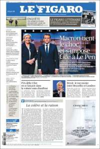 EPN y FBI en primeras planas del jueves - portadas-4-mayo-le-figaro