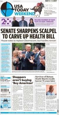 Ladrones de combustible y Trump en primeras planas - portadas-5-mayo-usat