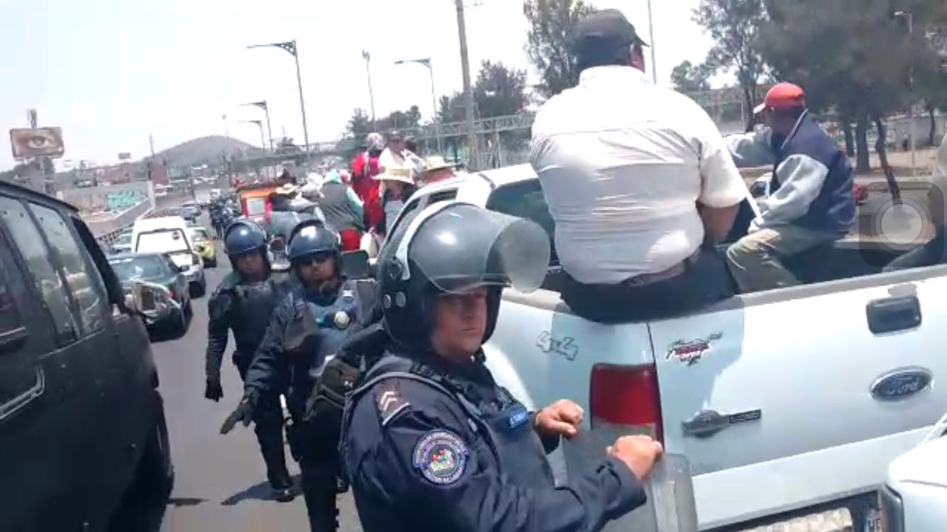 Protestan en la Ciudad de México por enfrentamiento en Puebla