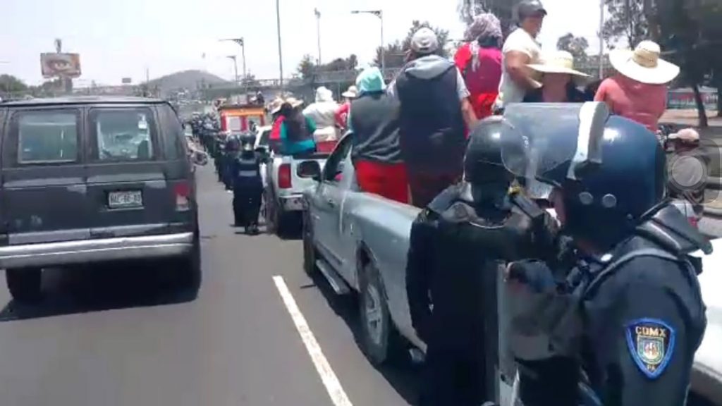 Protestan en la Ciudad de México por enfrentamiento en Puebla - protesta-huachicoleros-cdmx2-1024x576