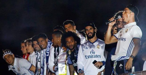 Real Madrid continúa con las celebraciones de su título 33