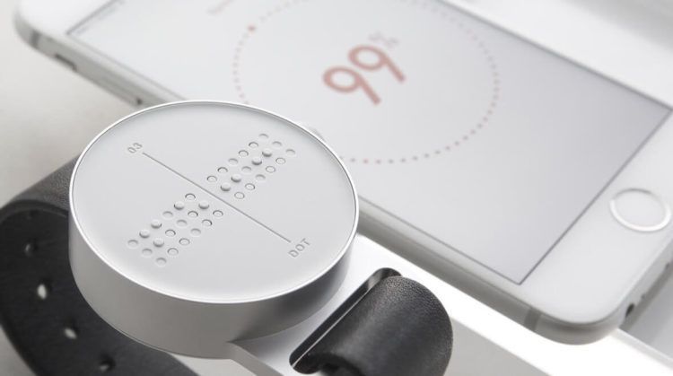 El primer smartwatch braille del mundo