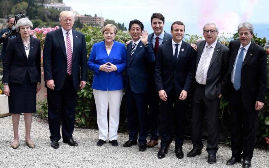 Comienza la reunión del G-7 en Italia - reunion-g7-asfr