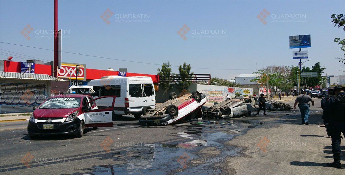 Riña entre transportistas deja un muerto en Oaxaca Riña entre transportistas deja un muerto en Oaxaca