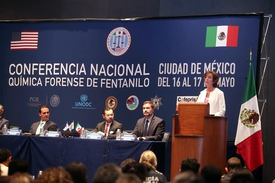 Roberta Jacobson llama a trabajar en conjunto contra el narcotráfico