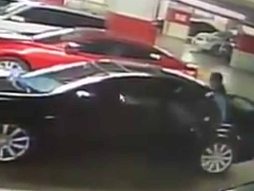 #Video Robo en estacionamiento de centro comercial en Benito Juárez