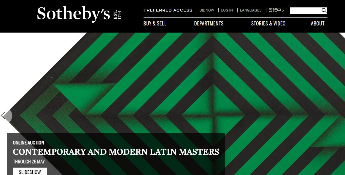Anuncian subasta de arte latinoamericano en Sotheby’s