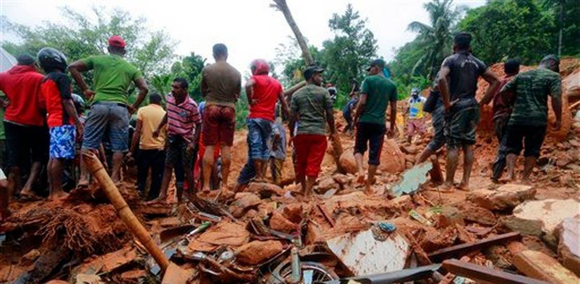 Aludes en Sri Lanka dejan 91 muertos y 110 desaparecidos