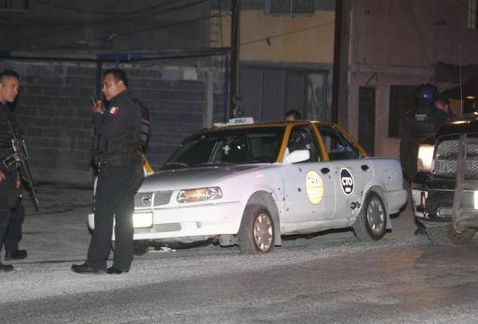 Balean a taxista en Nuevo León