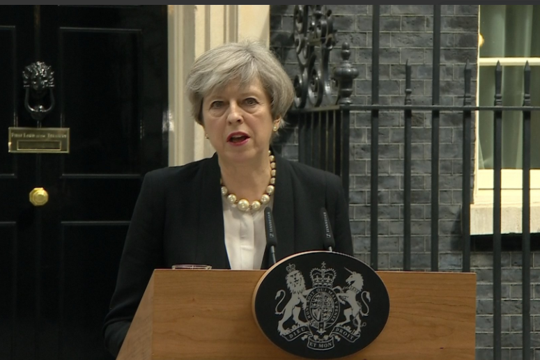 "La policía británica conoce la identidad del atacante": Theresa May - theresa-may3