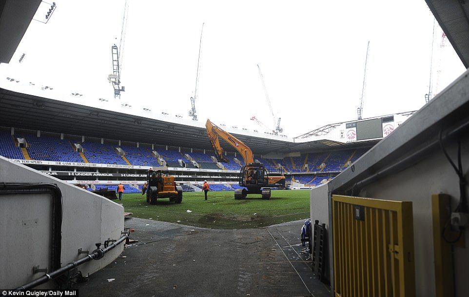 Comienza la demolición del estadio del Tottenham