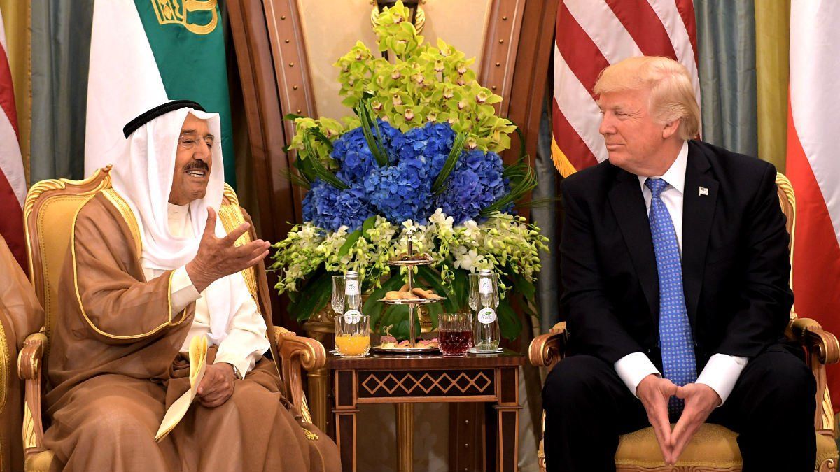 #Video Trump baila danza tradicional árabe