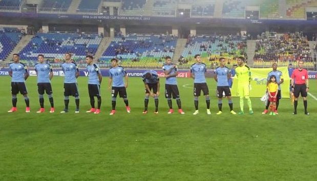 #Video Confunden himno de Uruguay durante Mundial Sub-20