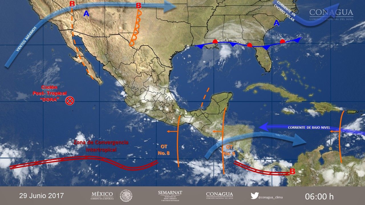 Prevalece el potencial de tormentas en la mayor parte del país - 2906-2q
