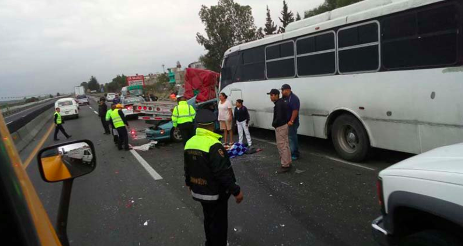 Carambola en el Circuito Exterior deja ocho lesionados