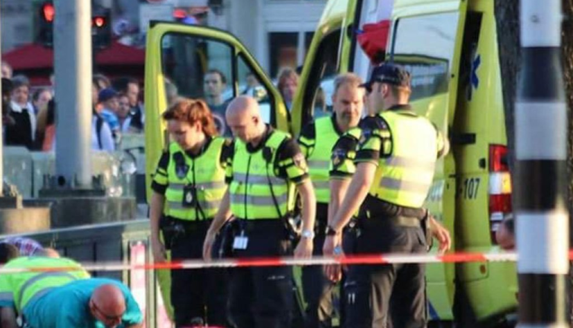 Auto embiste a peatones en Ámsterdam