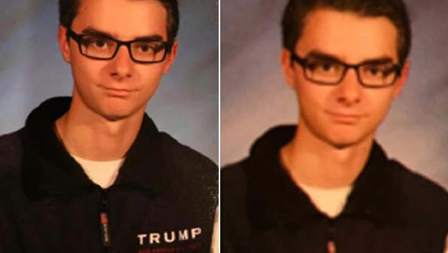 Escuela edita imágenes del anuario para censurar mensajes a favor de Trump - Captura-de-pantalla-2017-06-13-a-las-10.22.53