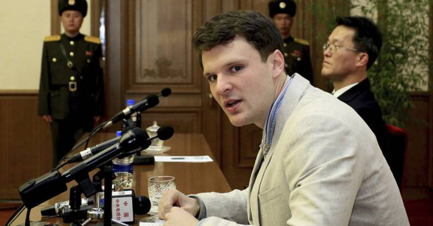 Corea del Norte libera a estadounidense condenado por robar letrero