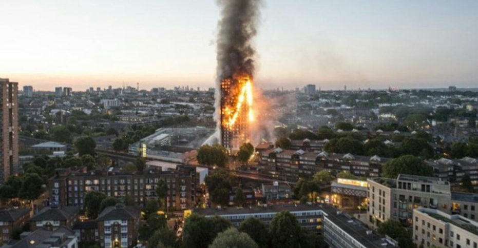 Descartan acto terrorista en incendio de edificio en Londres