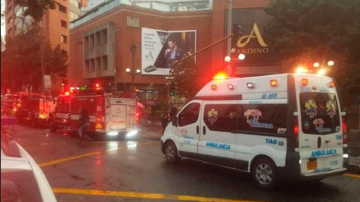 Atentado en Bogotá deja tres muertos