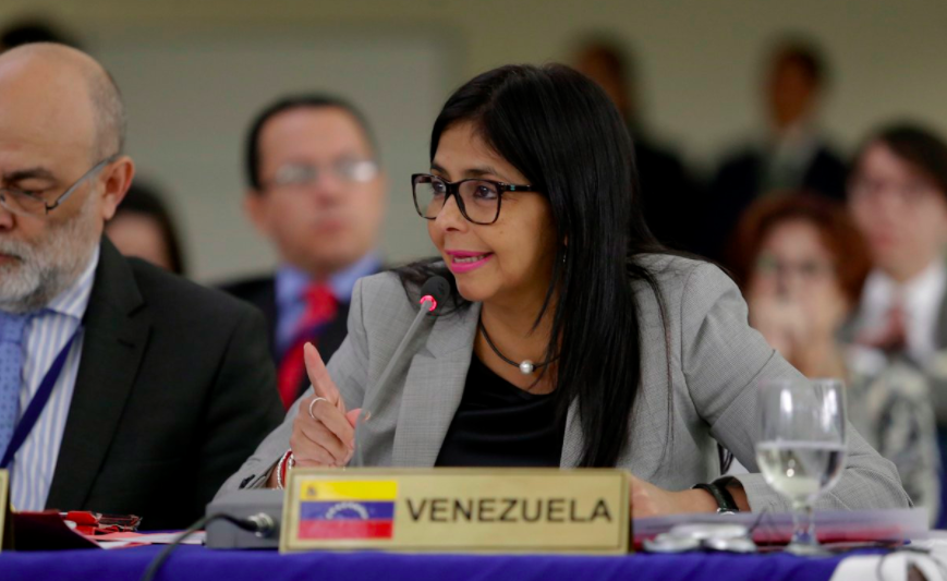 Venezuela abandona asamblea de la OEA
