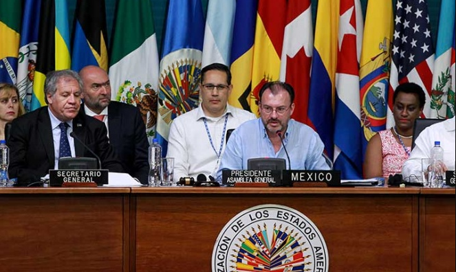 La SRE externa apoyo a canciller de Costa Rica ante Venezuela