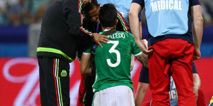 Salcedo será baja durante tres meses con el Frankfurt