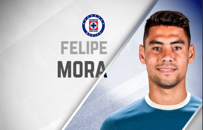 Cruz Azul contrata a Felipe Mora