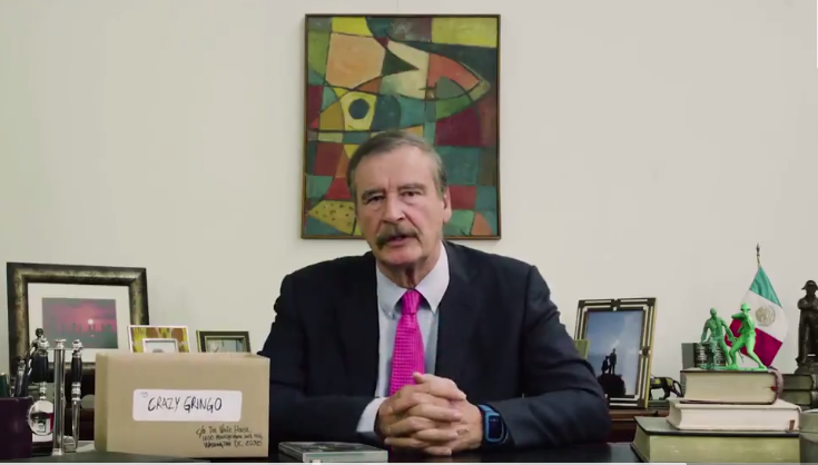 Donald, si quieres ser un héroe, solo tienes que renunciar: Vicente Fox