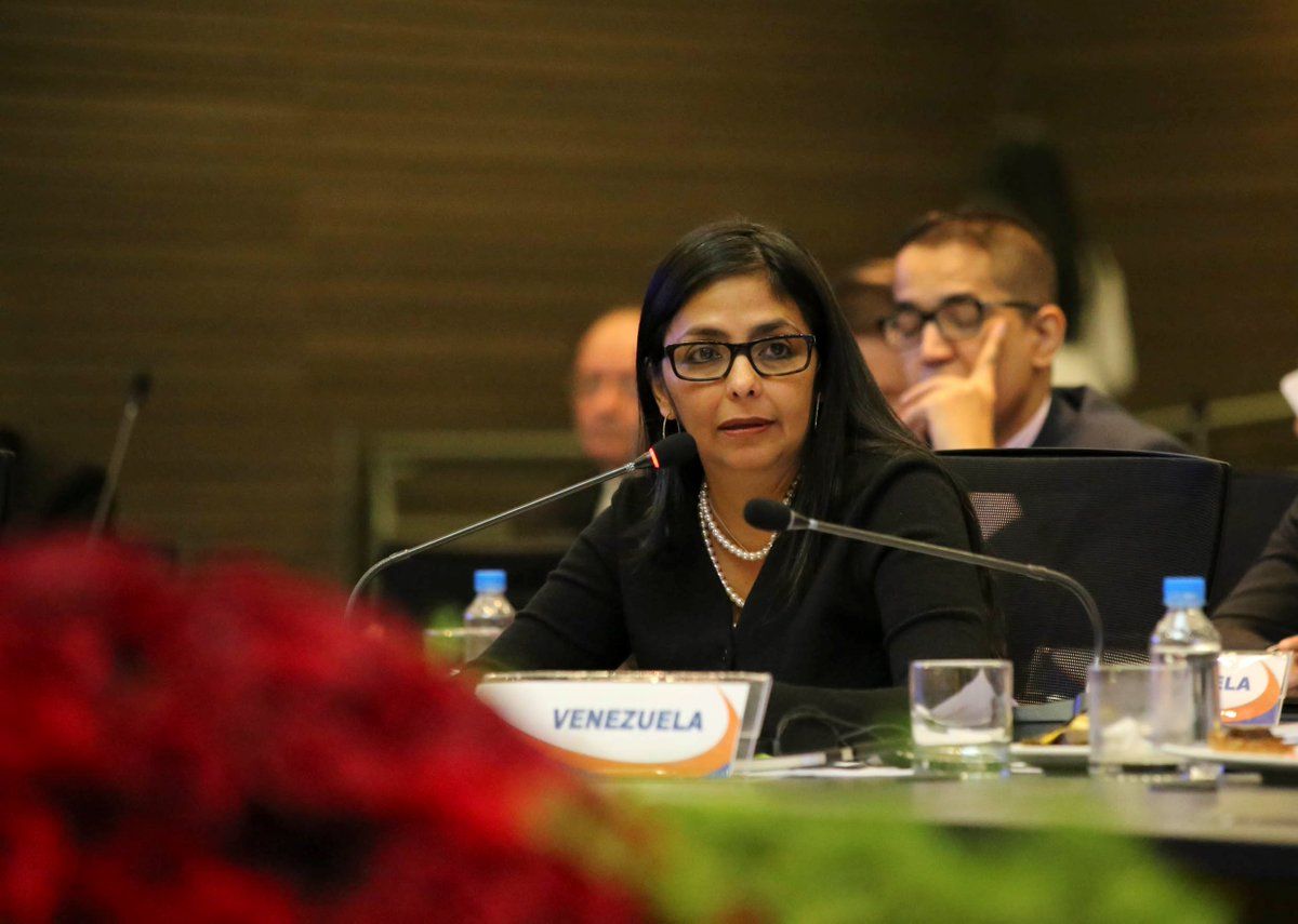 Deja Delcy Rodríguez cancillería de Venezuela