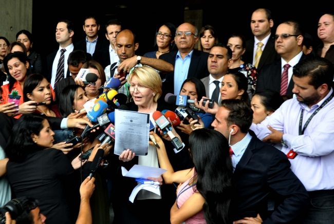 Fiscal de Venezuela pide anulación de designación de 33 magistrados