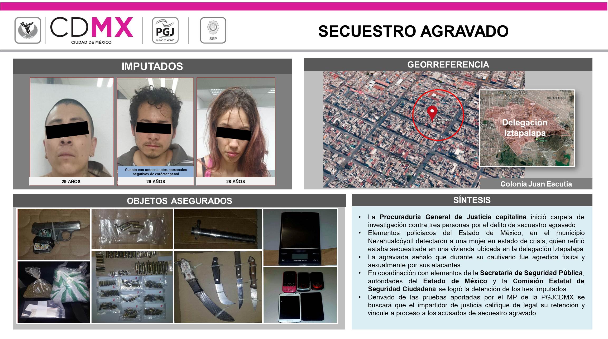 #Video Mujer escapa de secuestradores y los detienen en Iztapalapa - MAMPARA