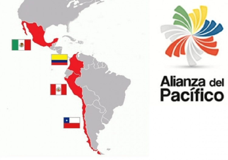 Naciones de la Alianza del Pacífico analizan tener pasaporte único - Map-Alianza-del-Pacifico