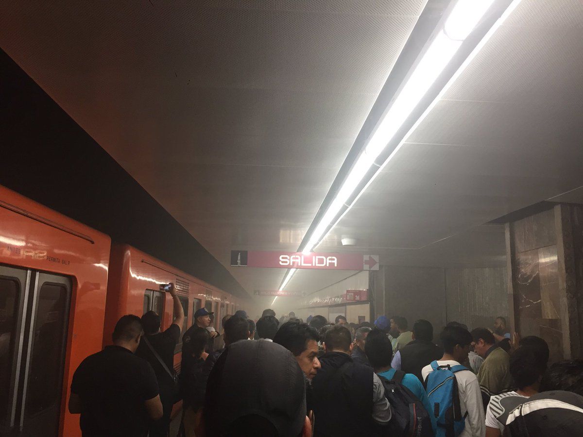 Evacúan el Metro Insurgentes