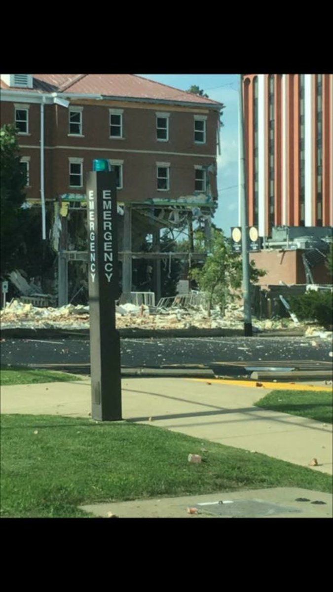 Al menos un herido por fuerte explosión en universidad de Kentucky