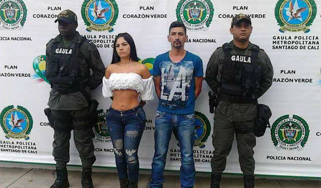 #Video Detienen a modelo colombiana por presunto secuestro