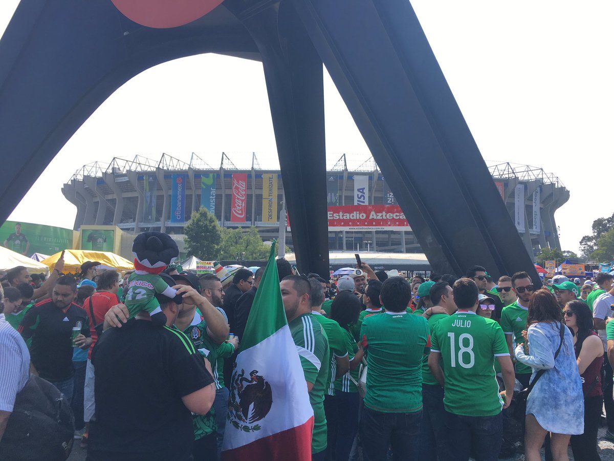 #Previa México enfrenta a Estados Unidos en un pletórico Estadio Azteca
