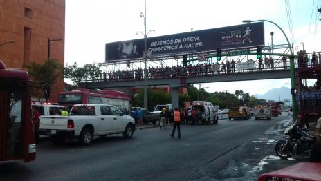 Choque de Ecovía deja un muerto y 11 lesionados en Monterrey - accidente-ecovía