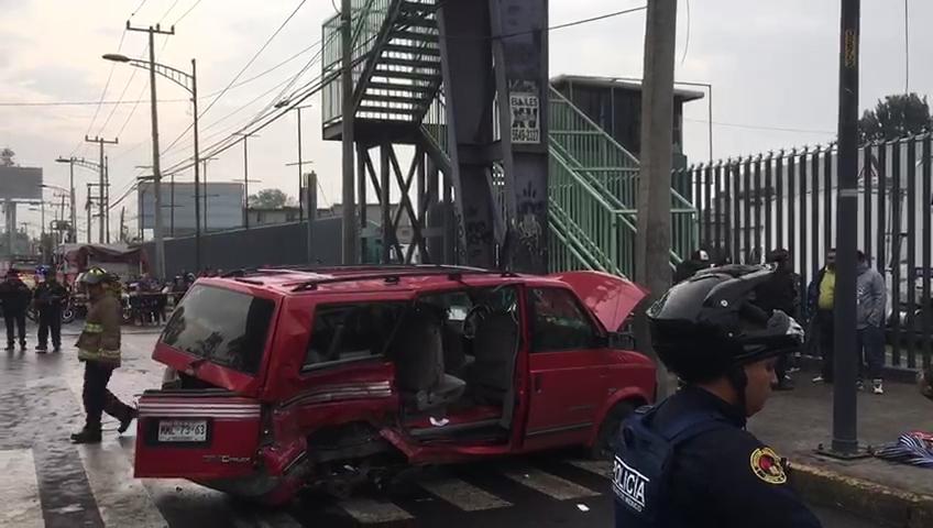 Accidente vial en Iztapalapa deja un menor muerto - accidente-eje-6-sur