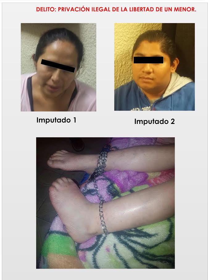 Vinculan a proceso a tíos de menor rescatado en Gustavo A. Madero - acusados