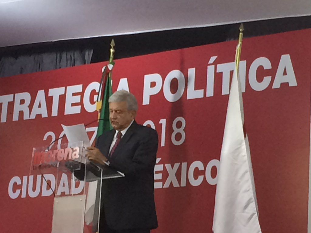 Descarta AMLO alianza con el PRD para el 2018