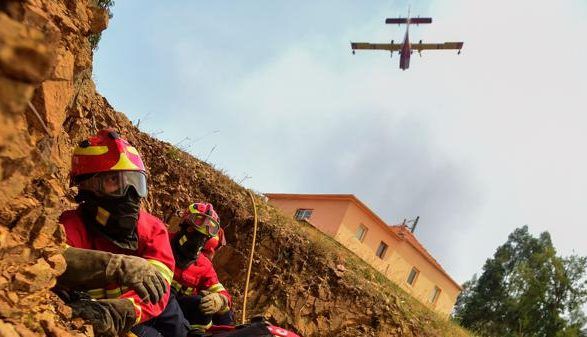 Se desploma avión que combatía incendios en Portugal