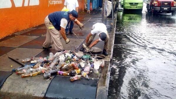 Estamos alerta ante posibilidad de otra tormenta: Ramón Aguirre - basura