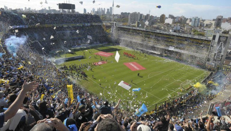 #Video Así se separan las paredes de La Bombonera