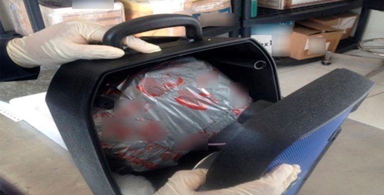 Esconden droga en bocina en Jalisco - bocina-droga