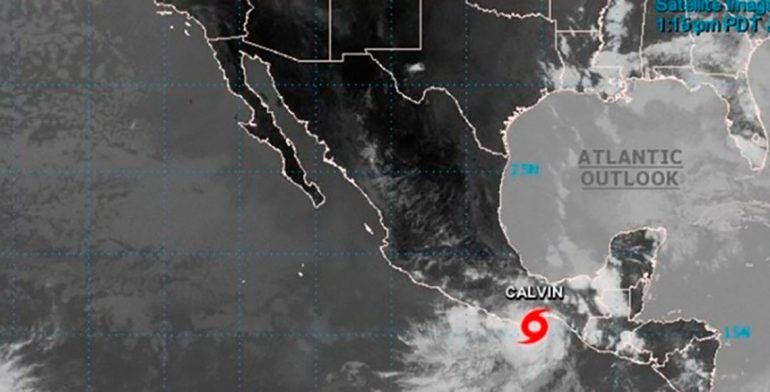 Tormenta tropical Calvin tocaría tierra en Huatulco